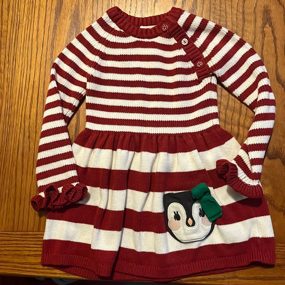 2T Toddler Penguin Dress